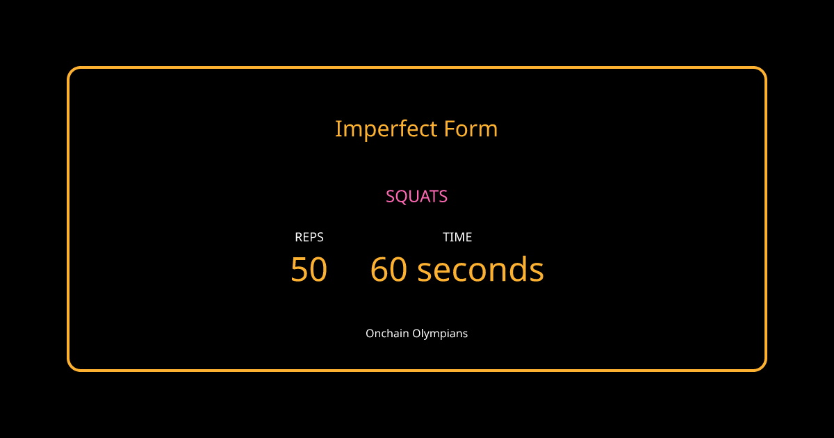 Imperfect Form Fitness - Farcaster Mini Apps